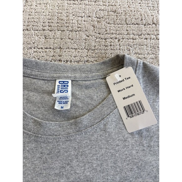 Stay Positive Work Hard, Make It Happen T-Shirt. medium Gray Premium Tee NEW - Picture 3 of 9